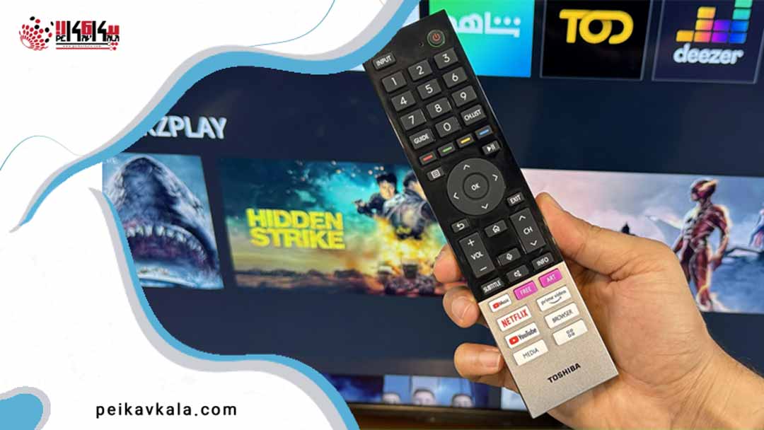 قیمت کنترل تلویزیون توشیبا